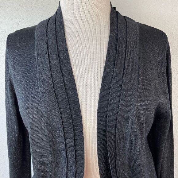 NWT Ronni Nicole Black Cardigan Sweater Size L - Picture 5 of 7